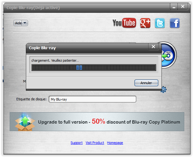 Application Blu-ray Copy