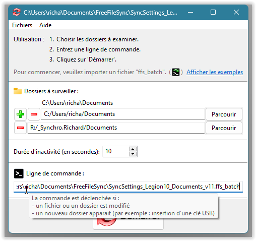 RTS - Config chargée RTS - Config chargée
