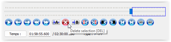 AviDemux : coupe de la fin de vidéo
