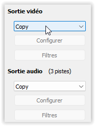 Enregistrement sans conversion